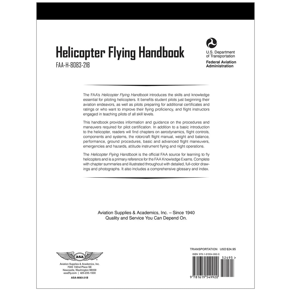 Buku Pegangan Penerbangan Helikopter ASA