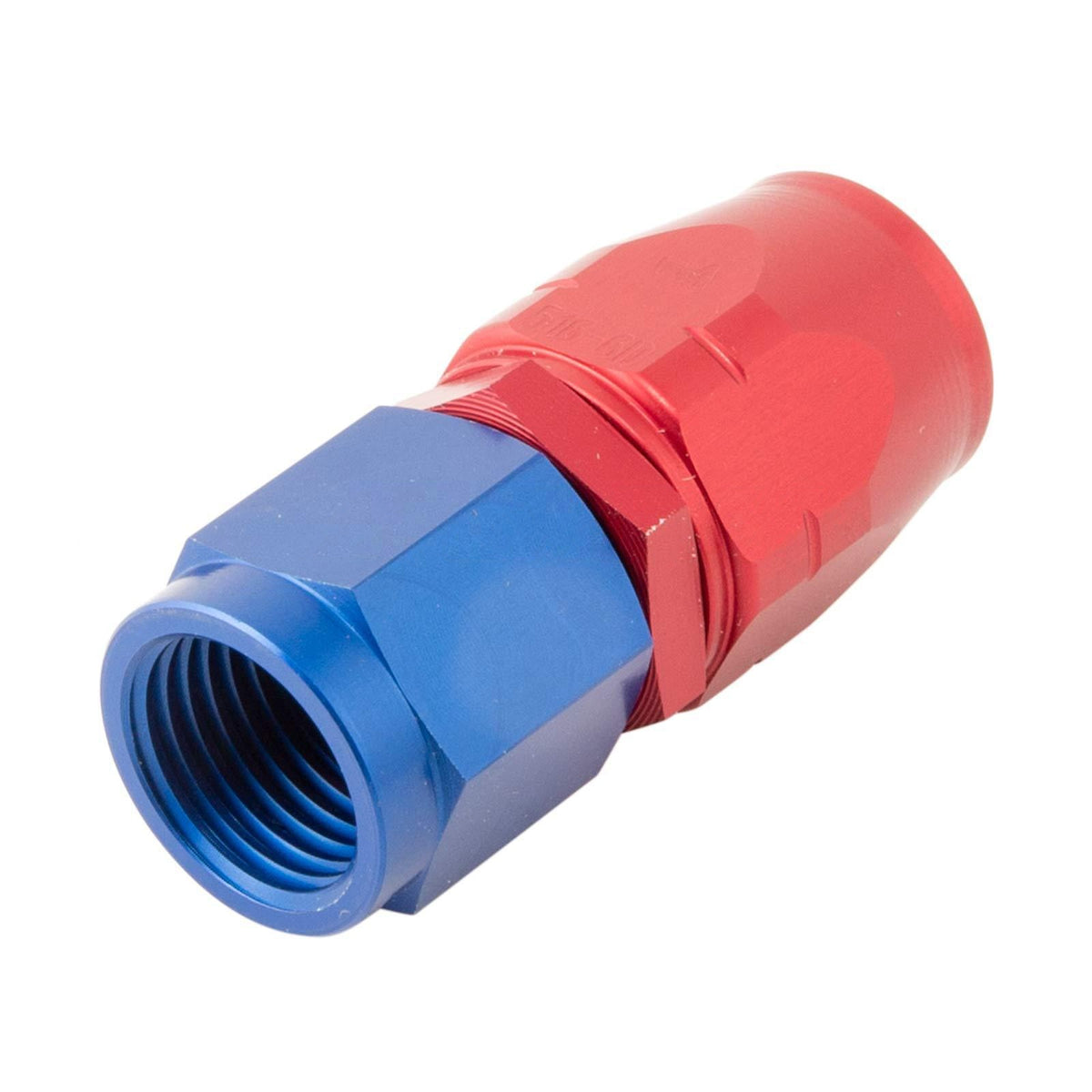 Eaton Aeroquip Straight Flared Hose Fitting for Wire Reinforced Synthetic Rubber Hose, 816-6D
