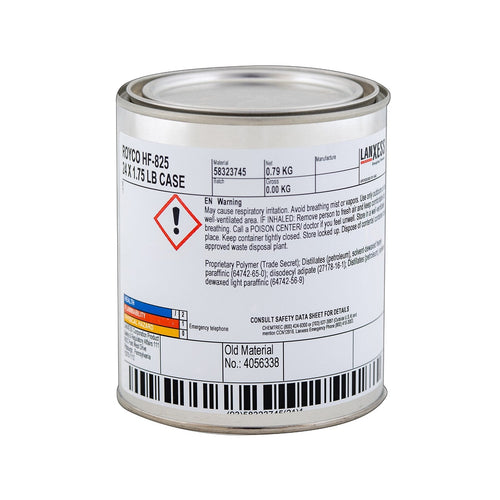 Royco HF-825 Assembly Fluid & O-Ring Lubricant, 1.75 lb Can, 825-1-75LB