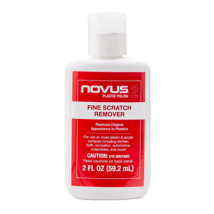 NOVUS Plastic Polish Restoration Kit – 1, 2, 3 (59.2mL / 2oz) Bottles & Polish Mates image 3