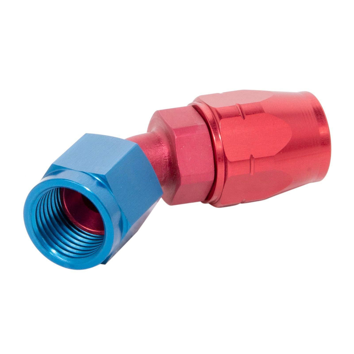 Eaton Aeroquip 45 Degree Hose Fitting for Wire Reinforced Synthetic Rubber Hose, 8846-6D