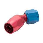 Eaton Aeroquip 45 Degree Hose Fitting for Wire Reinforced Synthetic Rubber Hose, 8846-8D