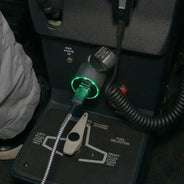 Design4Pilots Pilot CO Charger - Dual USB Charger & Carbon Monoxide Detector image 1