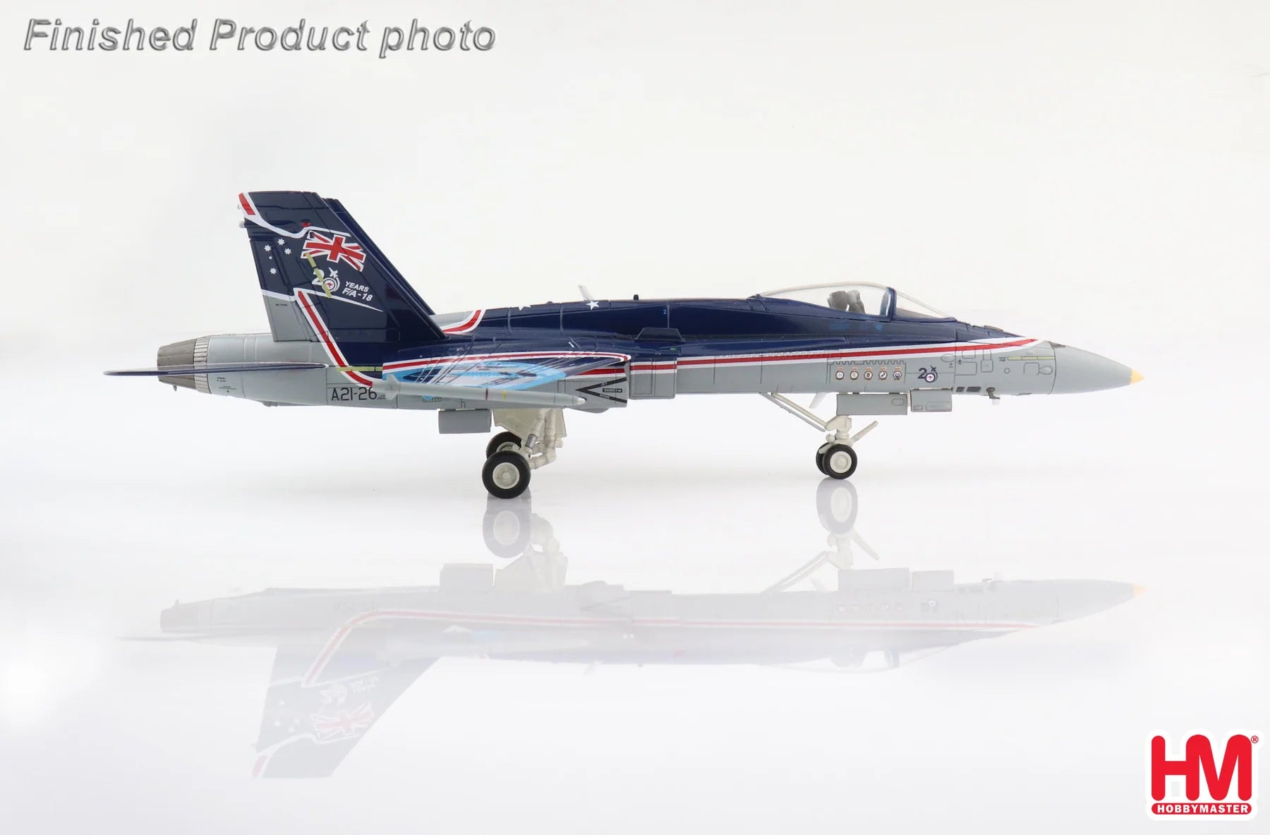 1/72 Scale F/A18A Hornet 20 Years F/A18 A2126 RAAF 2005 Aircraft Model image 3