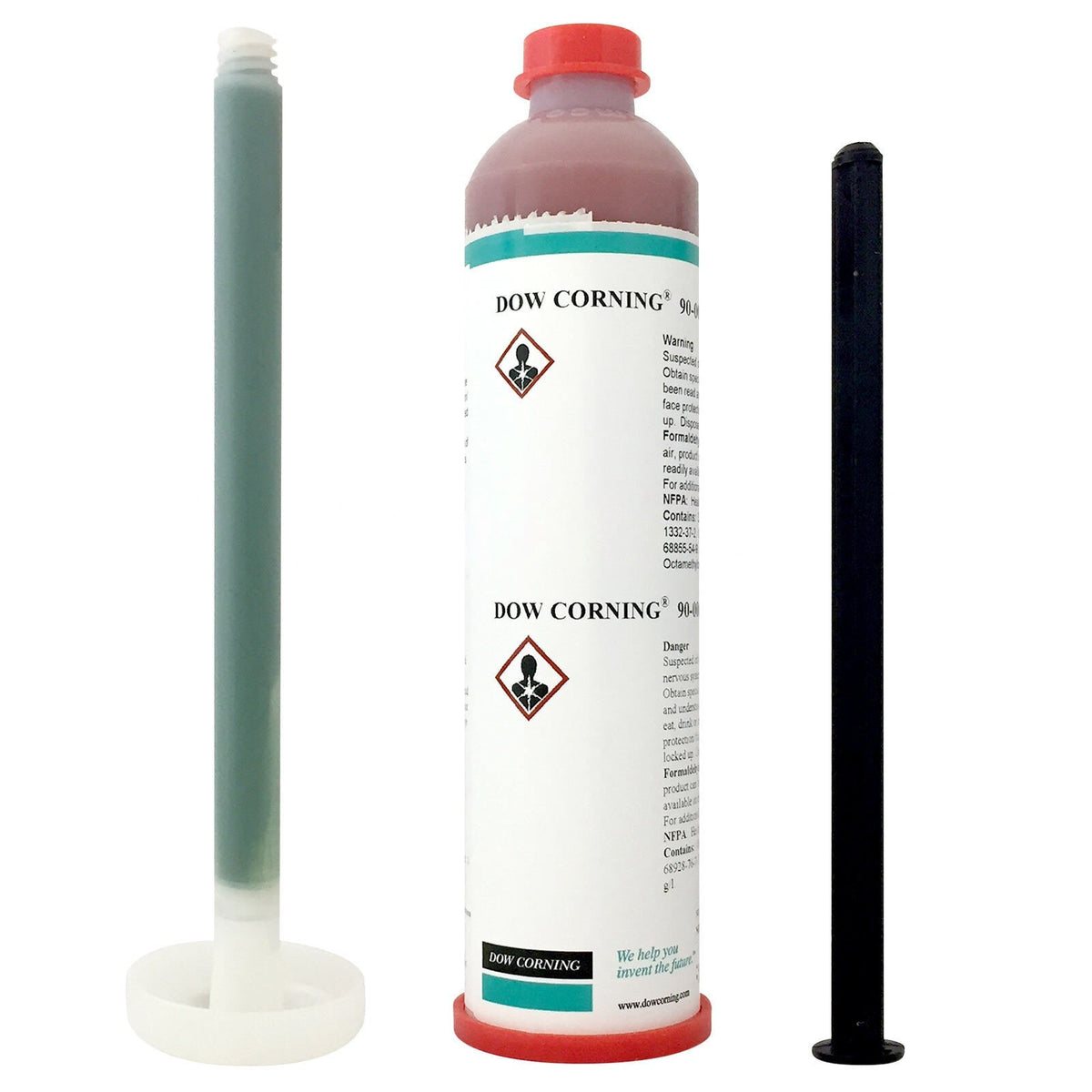 Dow DOWSIL 90-006 RF Sealant & Catalyst Kit, Two-Part Silicone, 170 g, 90-006-2RF60Z