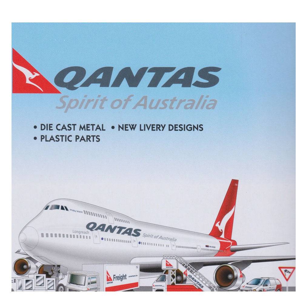 Realtoy Qantas B747 Single Plane image 1