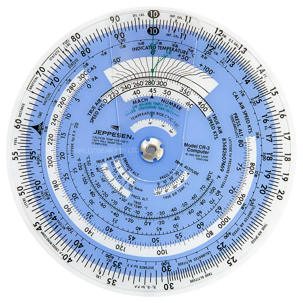 Jeppesen CR-3 Circular Flight Computer - Updated 2025 image 0