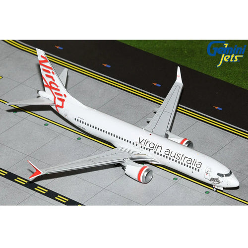 Model Pesawat Virgin Australia B737 MAX 8 VH-8IA Gemini Jets 1/200