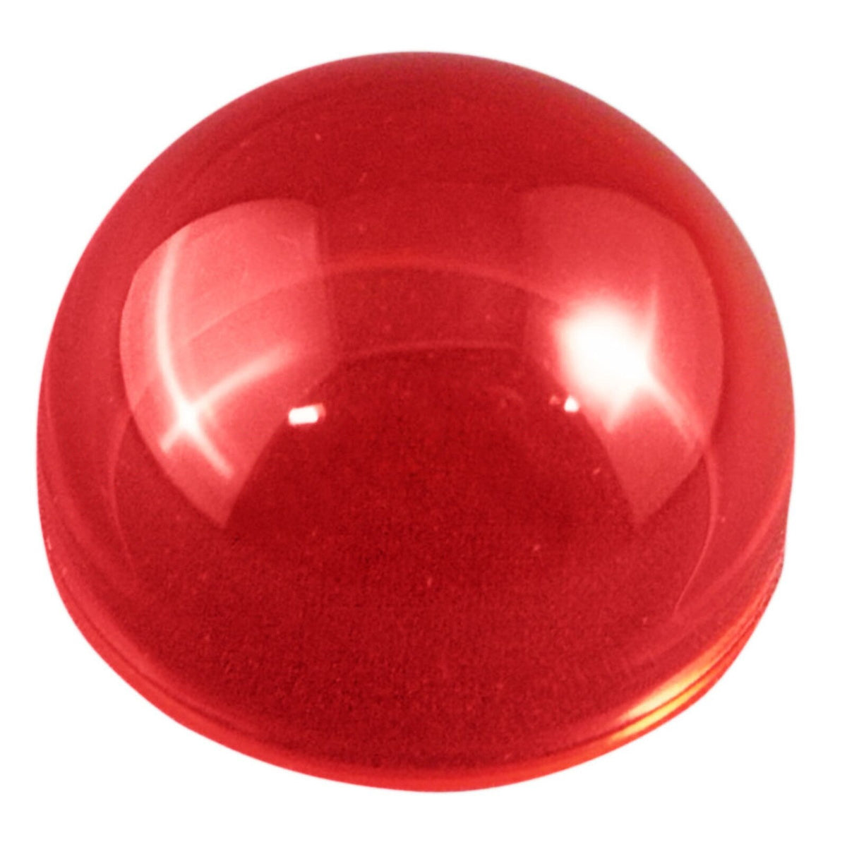 Honeywell Red Glass Dome Position Light Lens, A1280-2