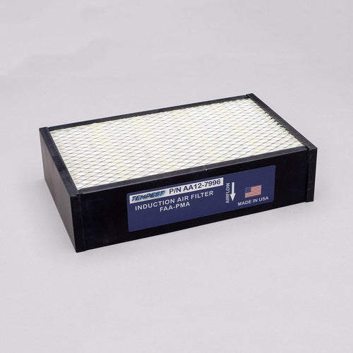 Tempest AeroGuard Induction Air Filter, Beechcraft 95-C55, 95-C55A, D55, D55A, E55, E55A, 58, AA12-7996