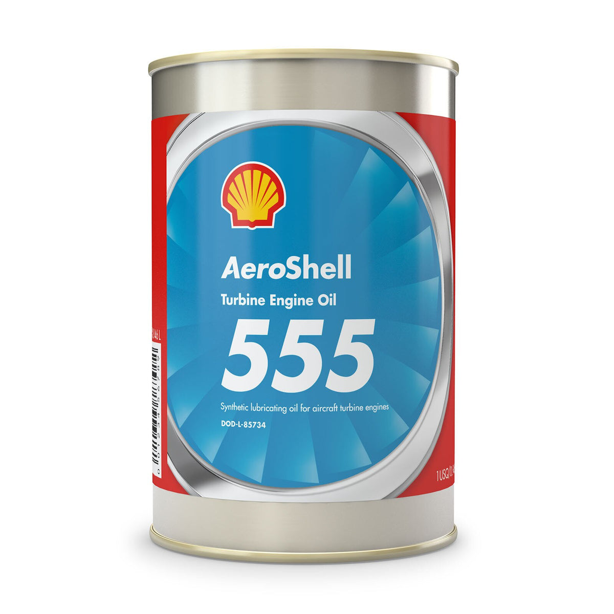 AeroShell Turbine Oil 555 Synthetic Ester Turbine Engine Oil, DOD-PRF-85734A, 1 Quart, AS555-1QT