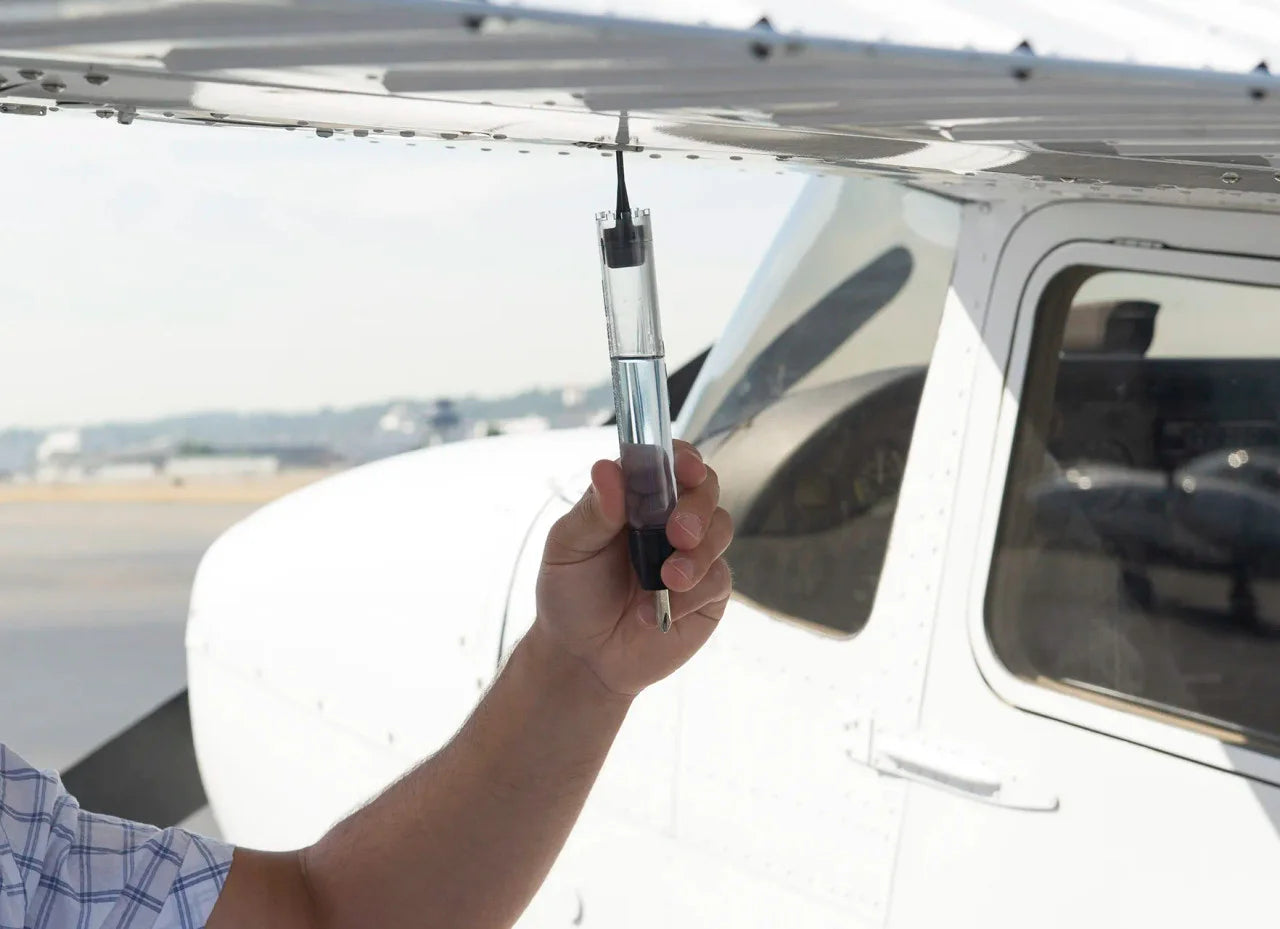 ASA Aircraft Fuel Tester with Screwdriver (Long)