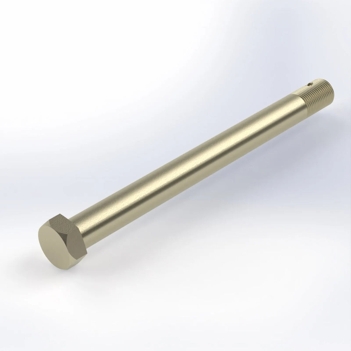Pilot Gear AN4 Hex Head Bolt, Cadmium Plated Steel, 1/4-28, AN4-27