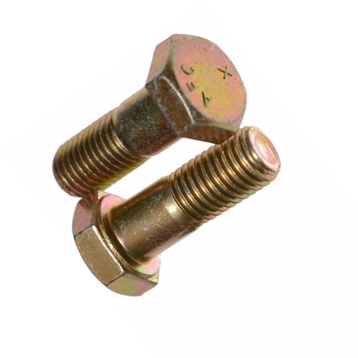 Airfasco AN5 Aircraft Bolt, 5/16-24, 0.844 in Long, 0.313 in Grip, Undrilled, Cadmium Plated, Pack of 10, AN5-6A