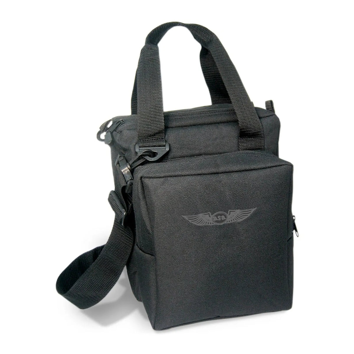ASA AirClassics Pilot Bag, Black 600D Polyester, BAG-PILOT-1 (ASABAGPIL0T1)