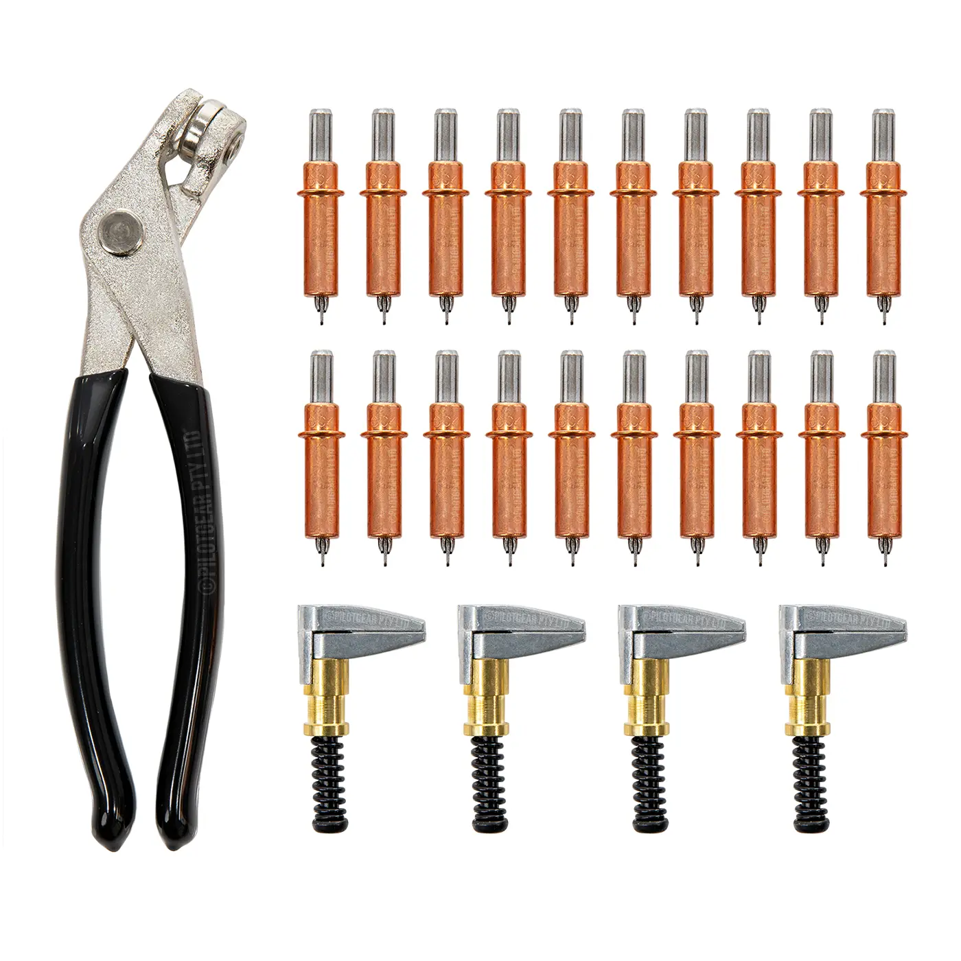 Cleco Metal Fabrication Kit – Cleco Pliers, 1/8" Fasteners & 1" Side Grip Clamps