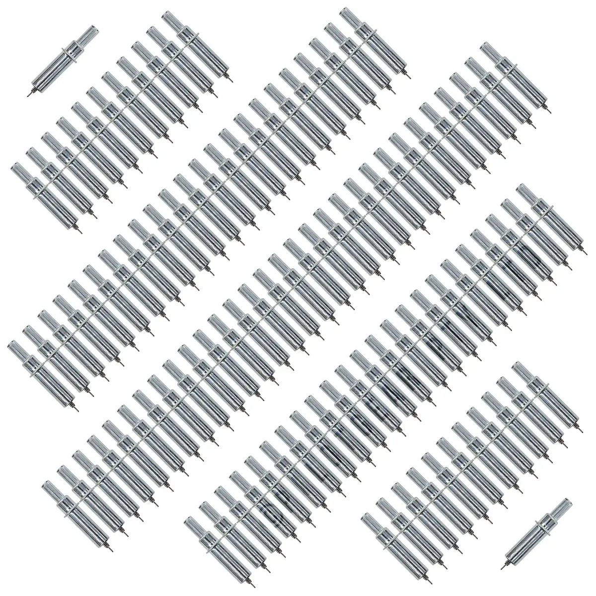 Paket 100 Penahan Pelat Cleco 3/32" – Pengikat Panel Sementara