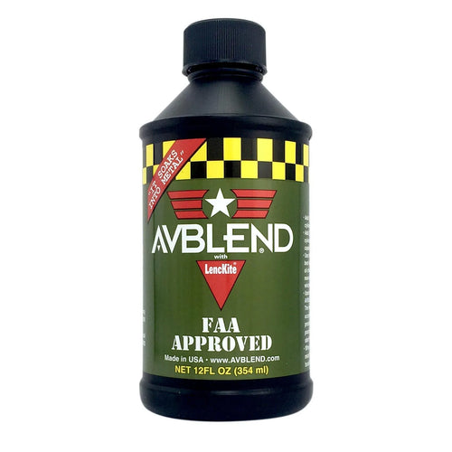 zMAX AVBLEND Oil Additive for Aircraft Piston Engines, 12 oz
