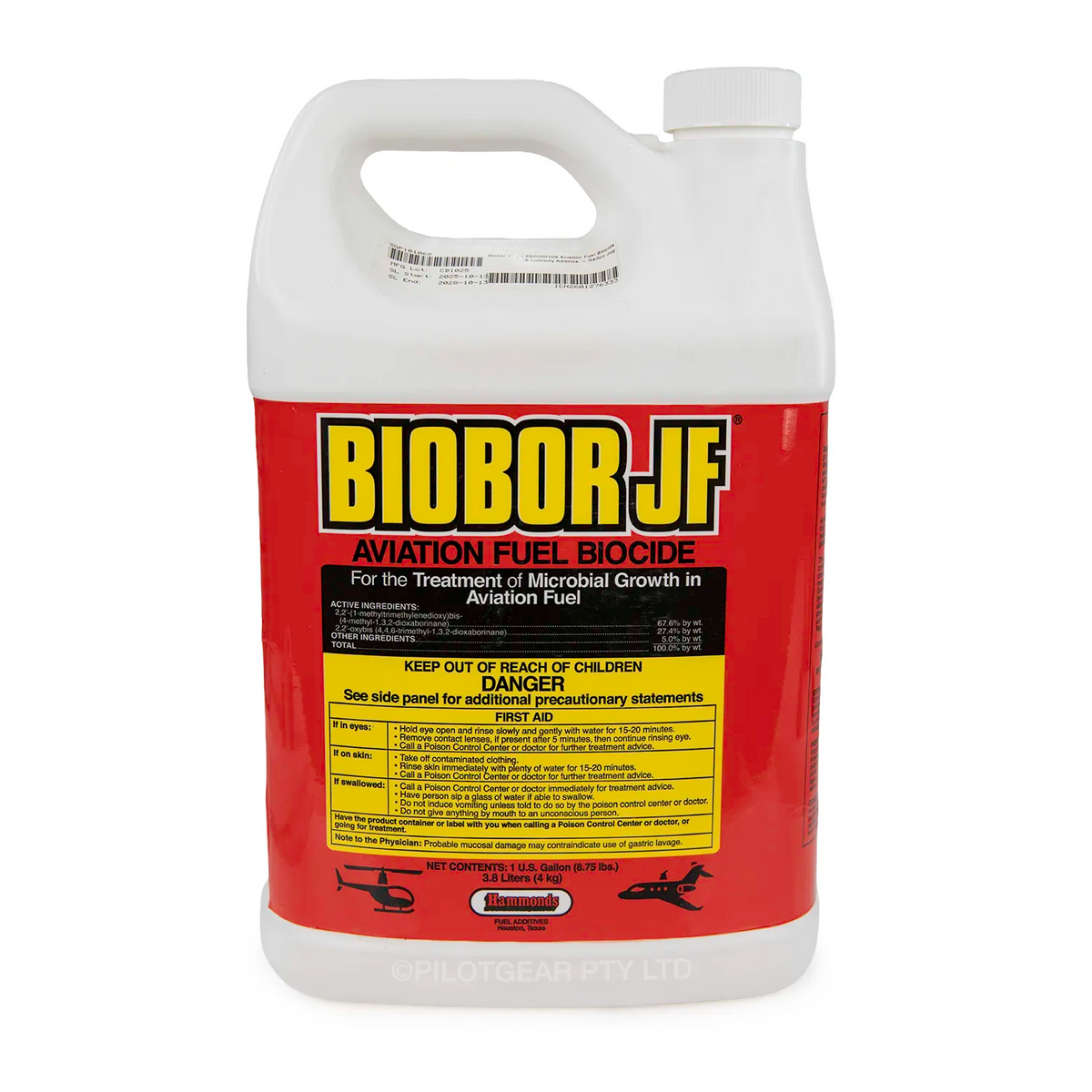Biobor JF Aditif Bahan Bakar Penerbangan Mikrobiosida – Jeriken 1 Gallon (3.785 L)