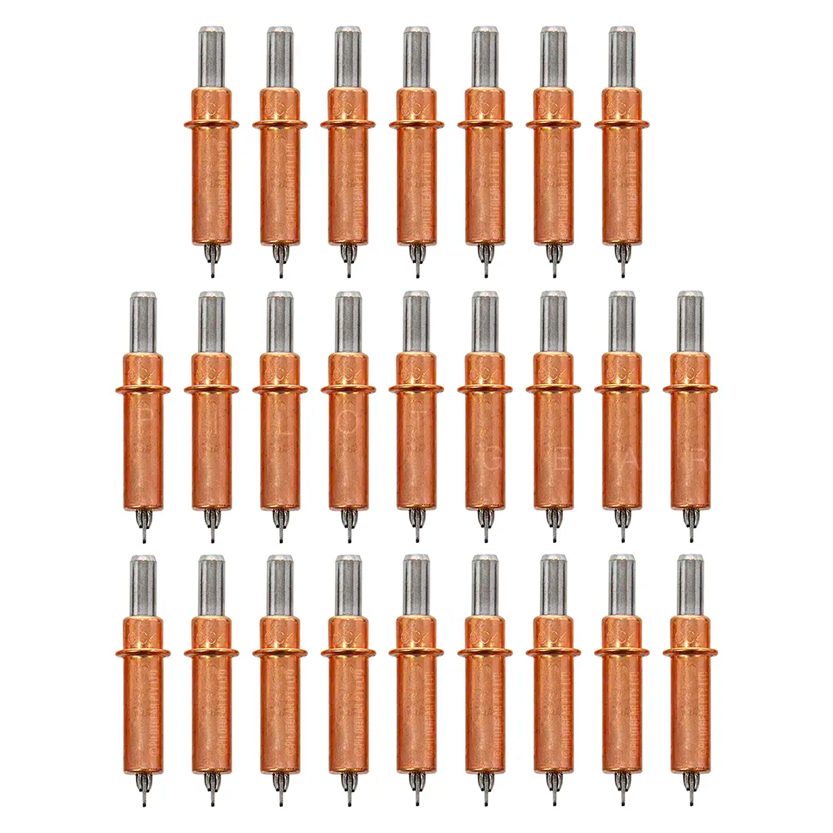25-Pack of 1/8" Cleco Sheet Holders – Temporary Panel Fasteners