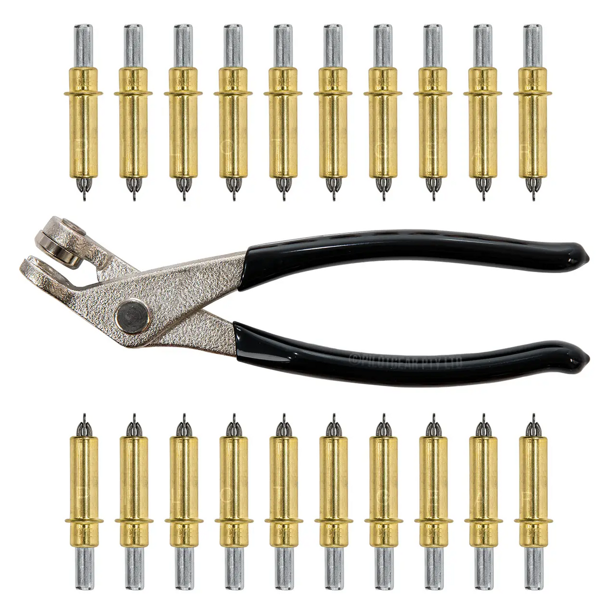 Paket 20 Penahan Lembaran Cleco 3/16" dengan Tang – Perkakas Pengikat & Pelepas Panel