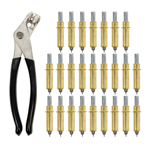 Paket 25 Pengikat Cleco 3/16″ dengan Tang - Kit Cleco Pengikat Panel Sementara