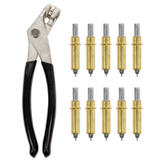 10-Pack of 3/16″ Cleco Sheet Holders with Pliers – Panel Fastener & Removal Tool