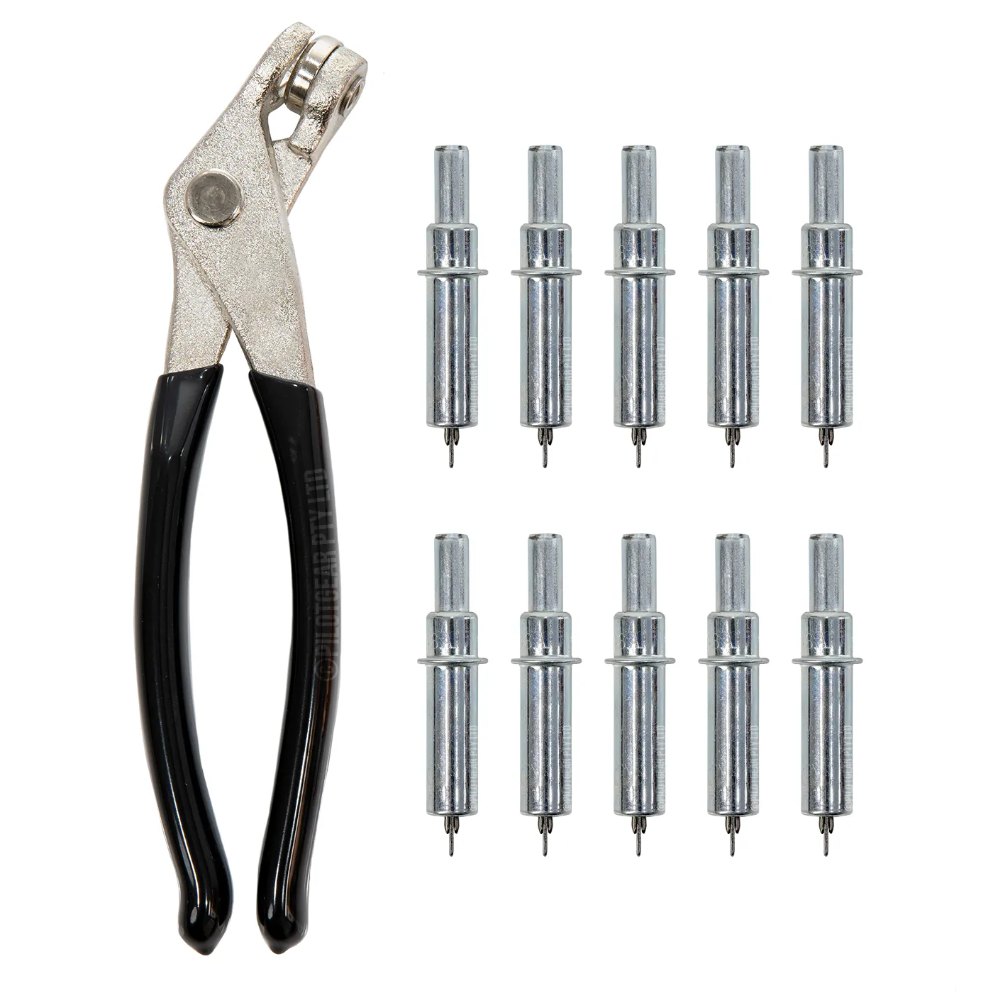 10-Pack of 3/32″ Cleco Fasteners with Pliers – Skin Pin Cleco Kit