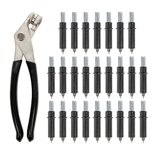 Paket 25 Pengikat Cleco 5/32″ dengan Tang - Kit Cleco Pengikat Panel Sementara