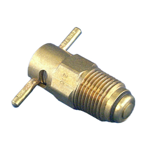 Curtis Pipe Thread T-Handle Fuel Drain Valve, 3/8 NPT, Brass, CCA-1650 (CCA1650)