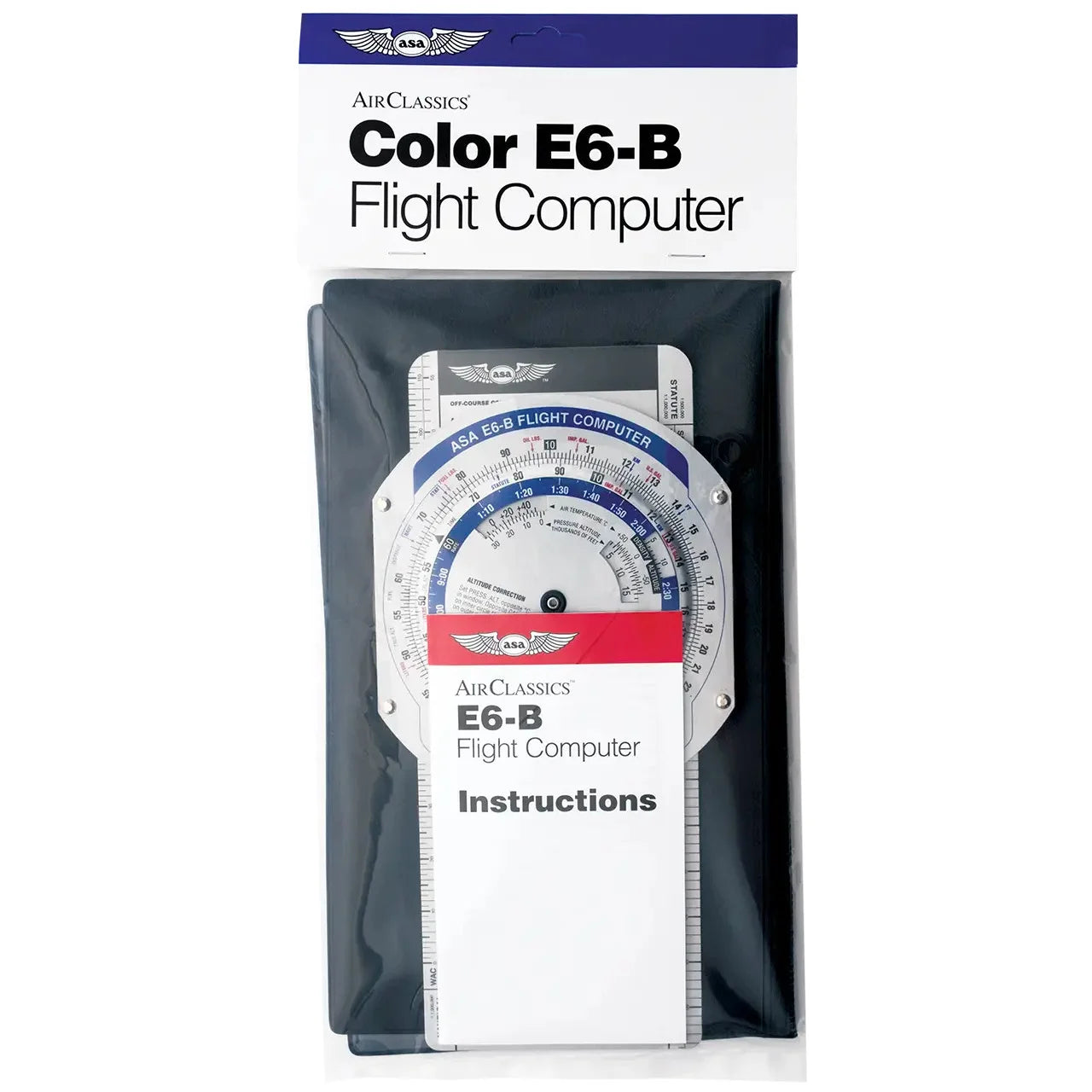 ASA E6B Metal Flight Computer Colour