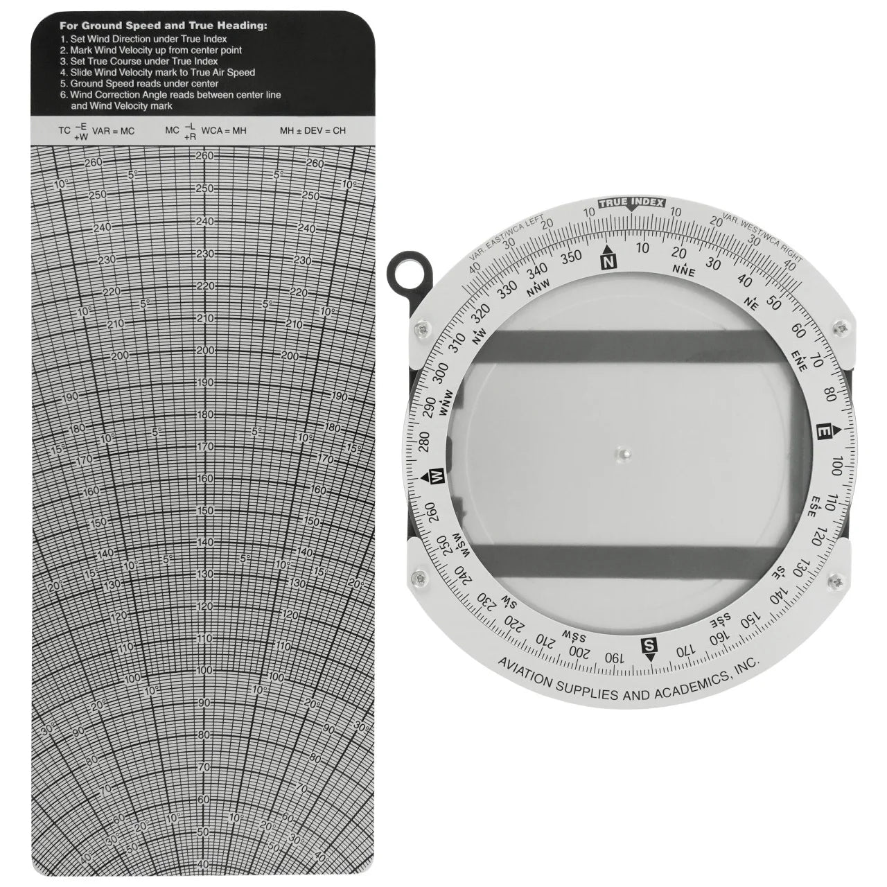ASA E6B Flight Computer Metal