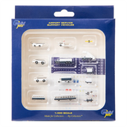 Gemini Jets 1/400 14-Piece Airport GSE Vehicle Set