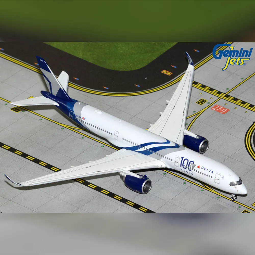 Gemini Jets 1/400 Delta Air Lines A350-900 N527DN Livery "100 Years"