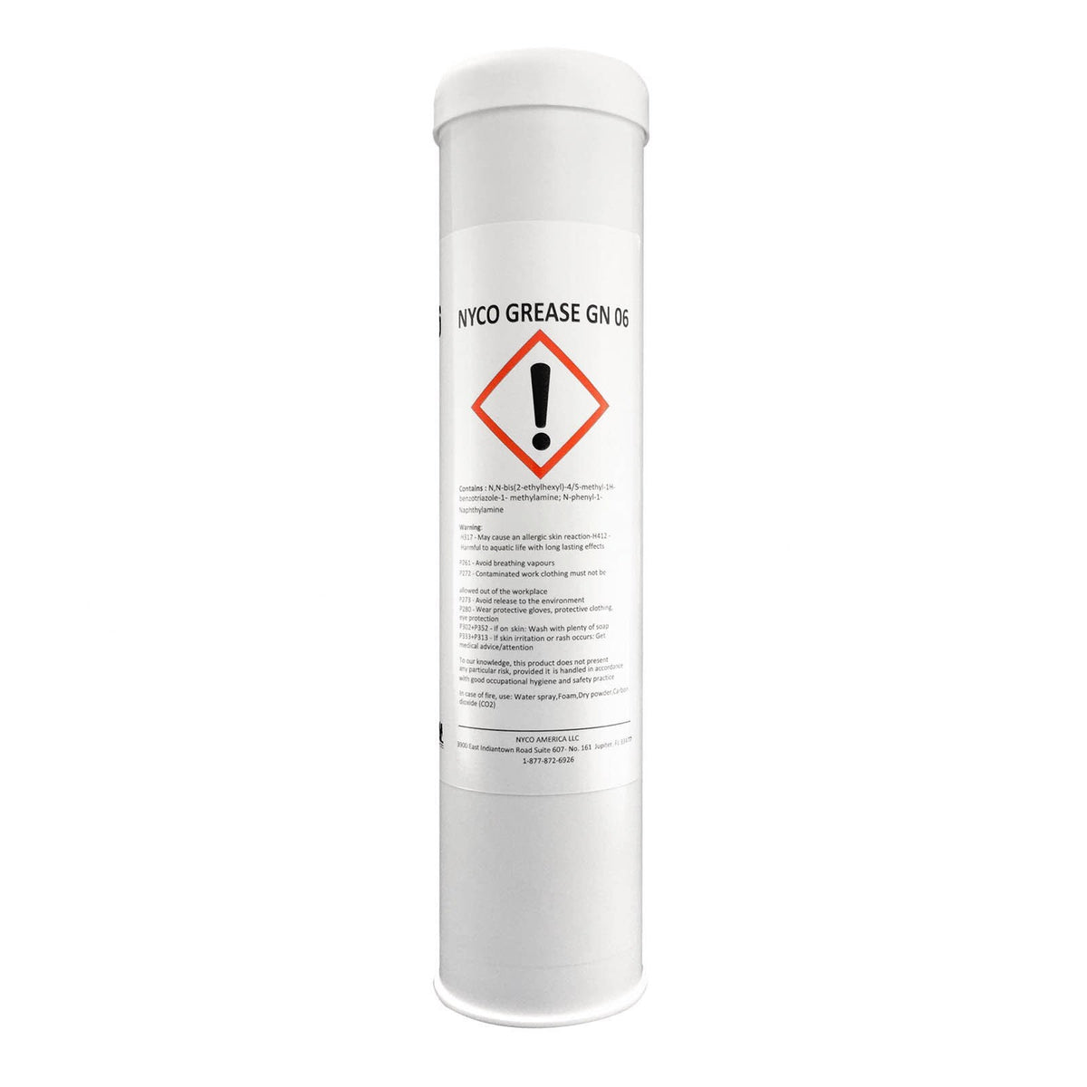 Nyco Grease GN 06 Graphited Aircraft Grease, NATO G-355, DCSEA 355/A, 400 g Cartridge, GN06-21