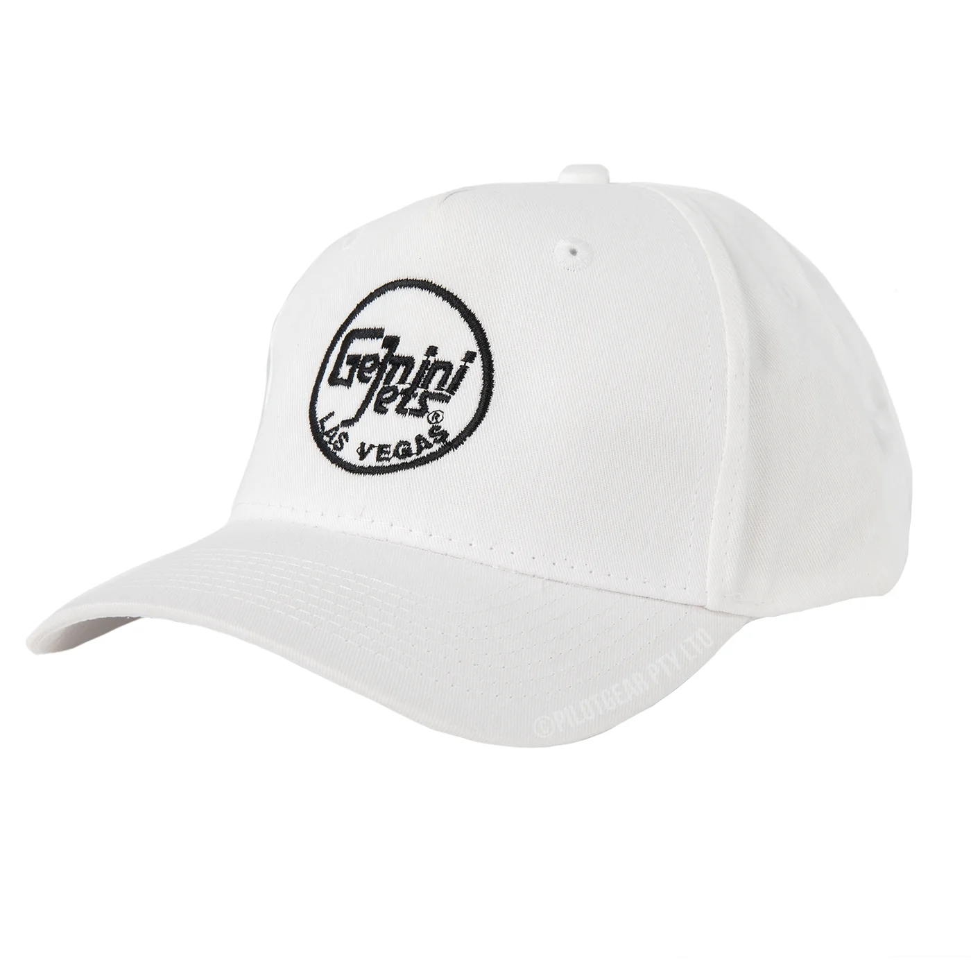 Gemini Jets White Adjustable Cap