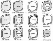 Raised Reducer Plate, 3-1/8 to 2-1/4 inch 2