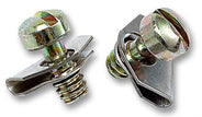 Screw Retainer Kit, Male, 4-40