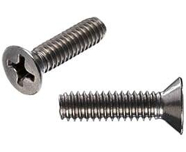MACHINE SCREW | Steel, Countersunk, Flat Head, Countersunk, Flat Head, 3/4" x 8-32