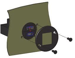 Cover Plate for TA202 &amp; TA360 Dual USB Chargers 2