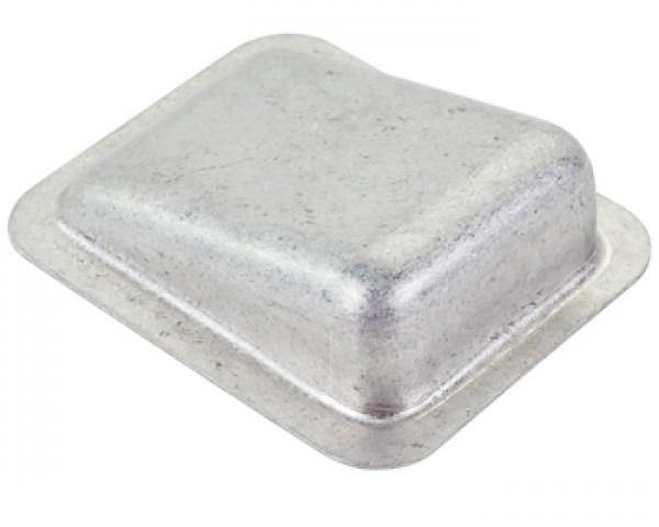 JACK HOUSING | Bare aluminium, No hole, Surface mount