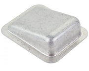 JACK HOUSING | Bare aluminium, No hole, Surface mount