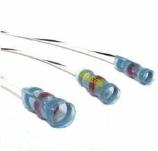 Immersion Resistant Solder Sleeve, 22G Lead, 0.05-0.17in 2