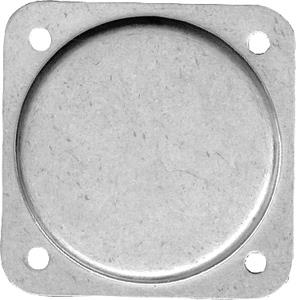 Cover Plate, Aluminium, 2-1/4in