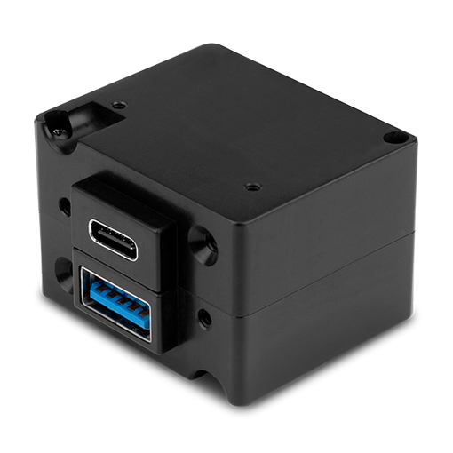 TA202 High Power USB Charger, Rear, Dual USB-A/C
