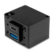 TA202 High Power USB Charger, Rear, Dual USB-A/C