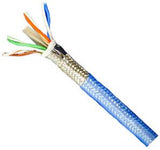 Maxflite 100 Base-T Ethernet Cable, Quad, 24 AWG, Blue