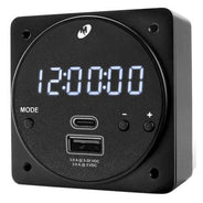CHRONOS Clock, MAX Power USB Charger, 8 Mode, USB-A/C PD 2