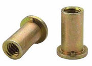 Aluminium Keyless Riv Nut, 6-32, Grip: 0.010-0.075in