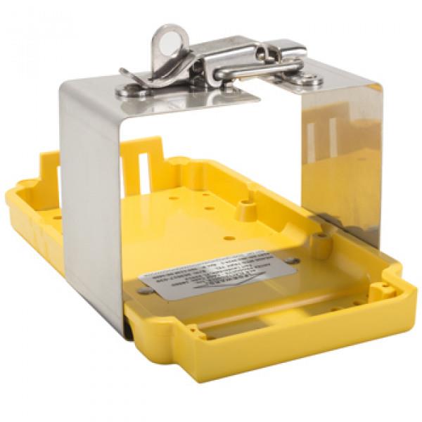 Mounting tray for ME406, Yellow, Metal Strap